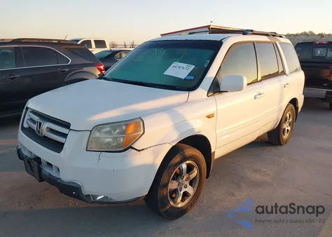2006 Honda Pilot Ex from USA, damaged, VIN 5FNYF284X6B023994